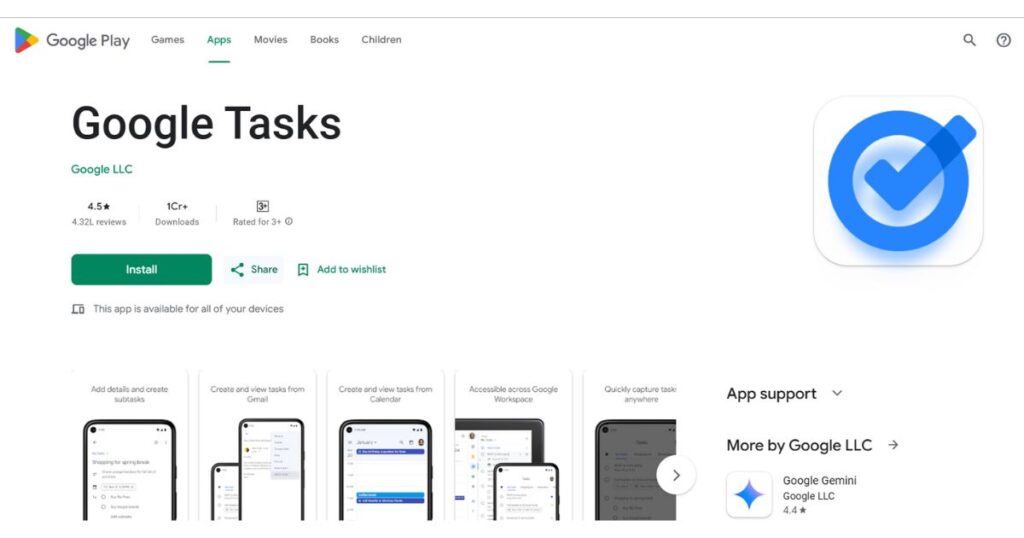 Google Task Mate 