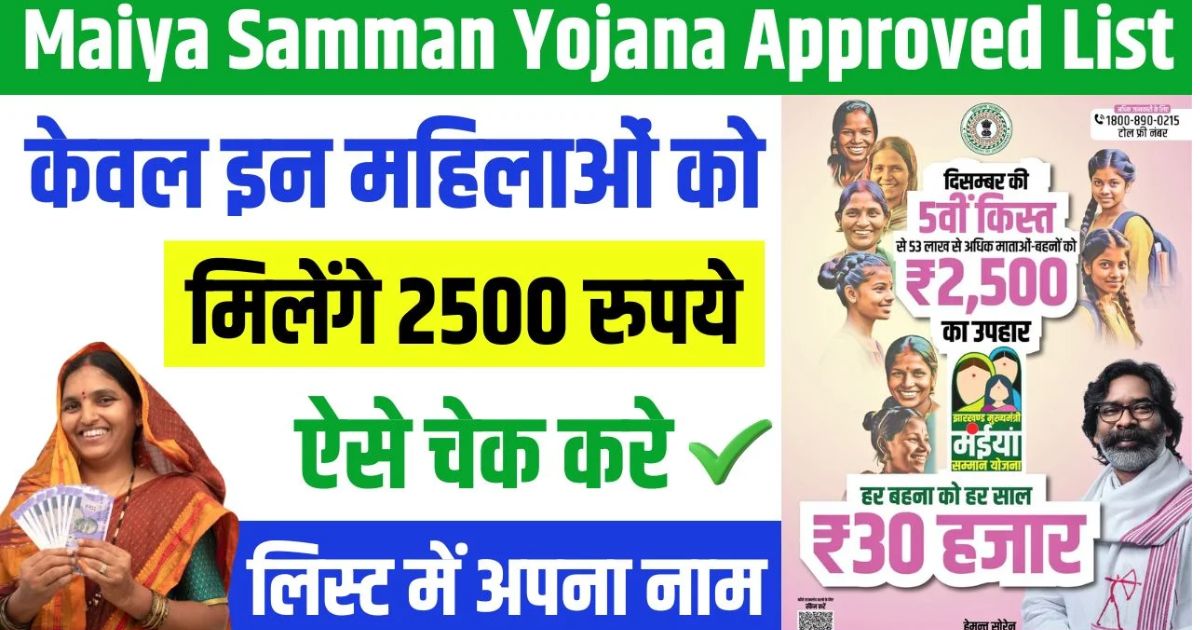 Maiya Samman Yojana List