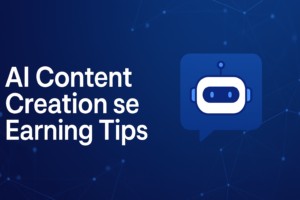 AI Content Creation Se Earning Tips